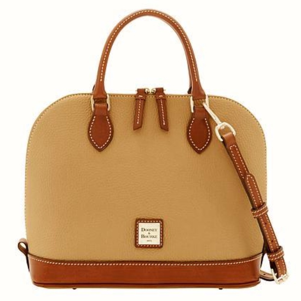 Dooney & Bourke Zip Zip Satchel - Sand - Picture 1 of 4
